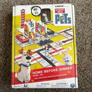 Spin Master The Secret Life Of Pets HOME BEFORE DINNER Game Sealed Game Ages 7+